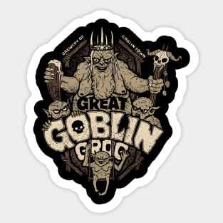 Great Goblin Grog Sticker